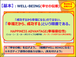 【基本】WELL-BEING(幸せの伝播)